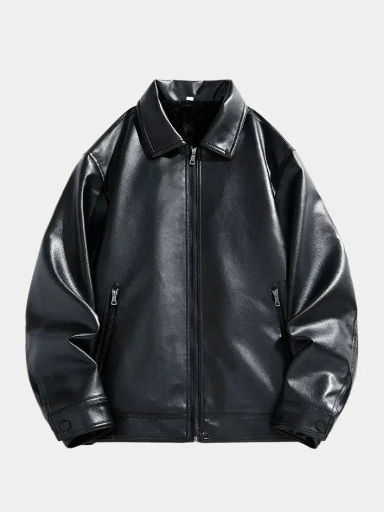 Denver Leather Jacket - Casa  Laro CASA LARO