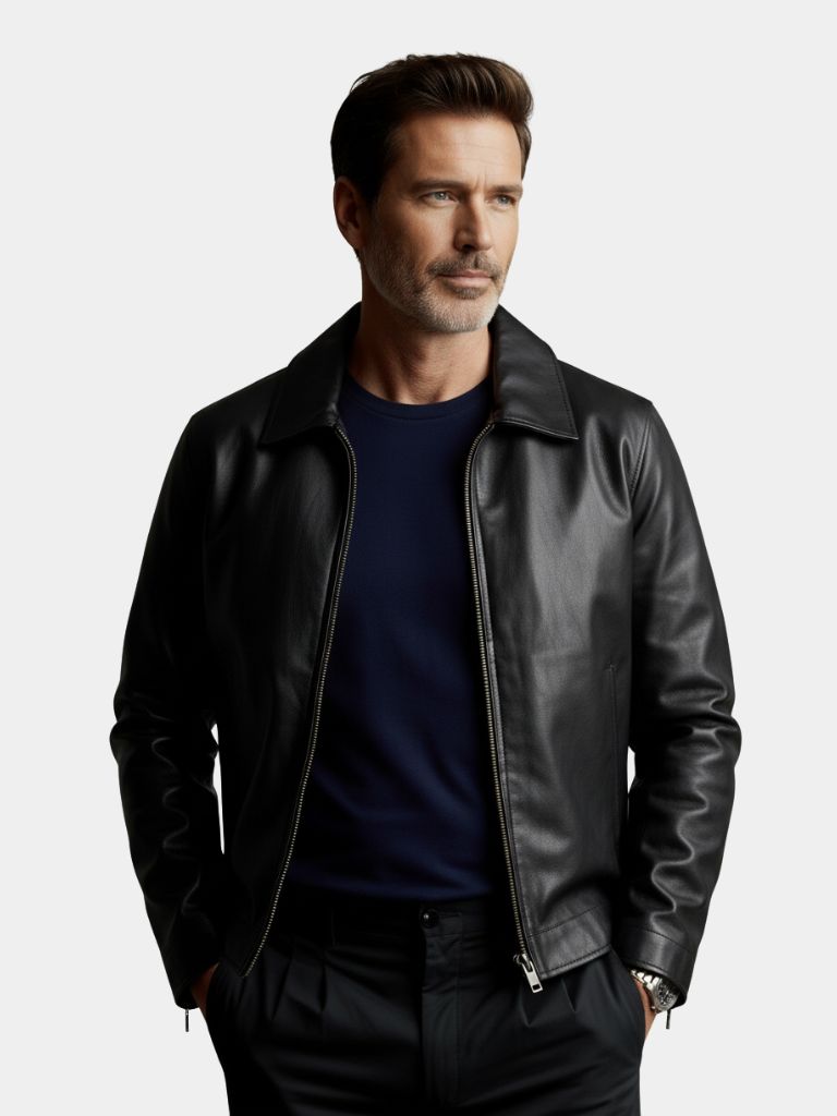 Denver Leather Jacket - Casa  Laro CASA LARO