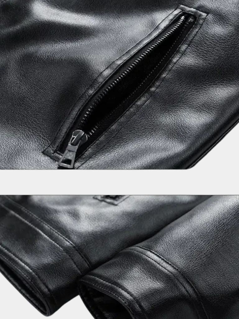 Denver Leather Jacket - Casa  Laro CASA LARO