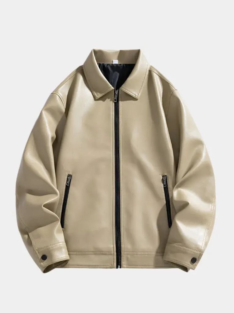 Denver Leather Jacket - Casa  Laro CASA LARO