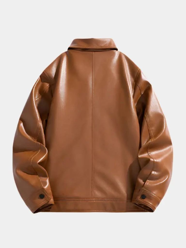 Denver Leather Jacket - Casa  Laro CASA LARO
