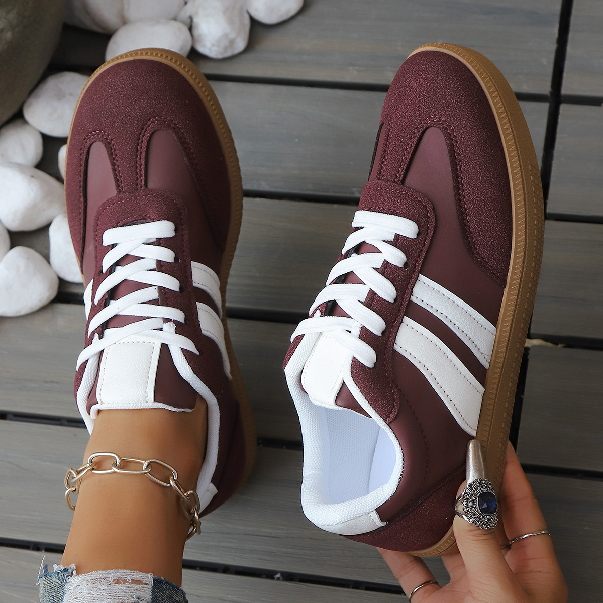 Bijoura Leather - Sneakers