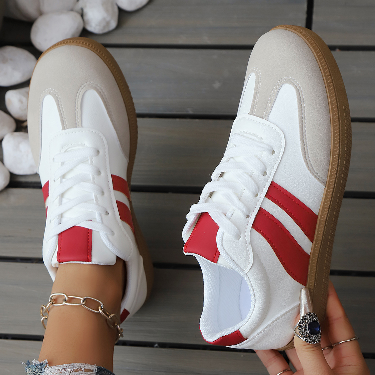Bijoura Leather - Sneakers