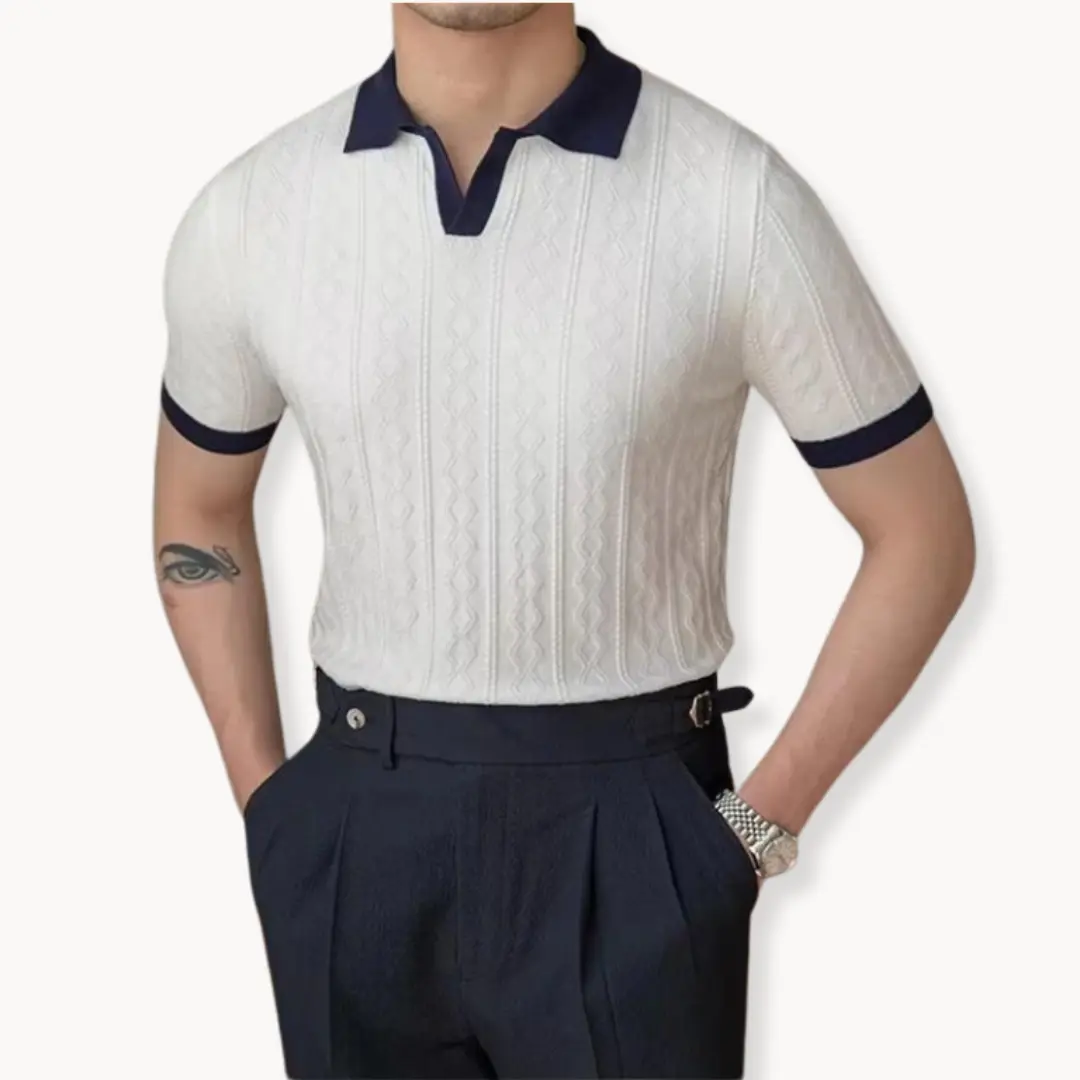 Dietrich Collared Polo - Polo Shirt CASA LARO