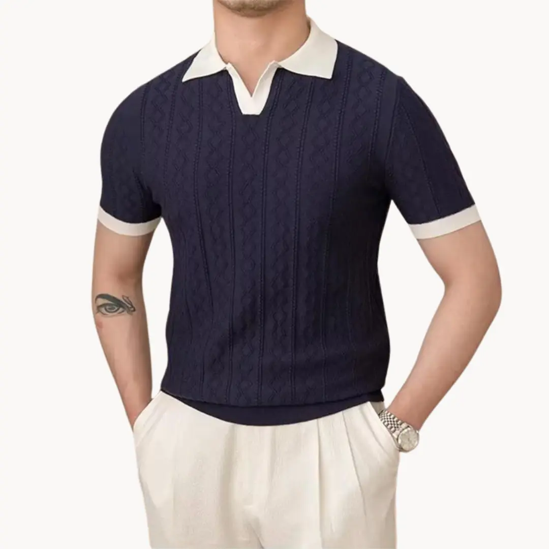 Dietrich Collared Polo - Polo Shirt CASA LARO