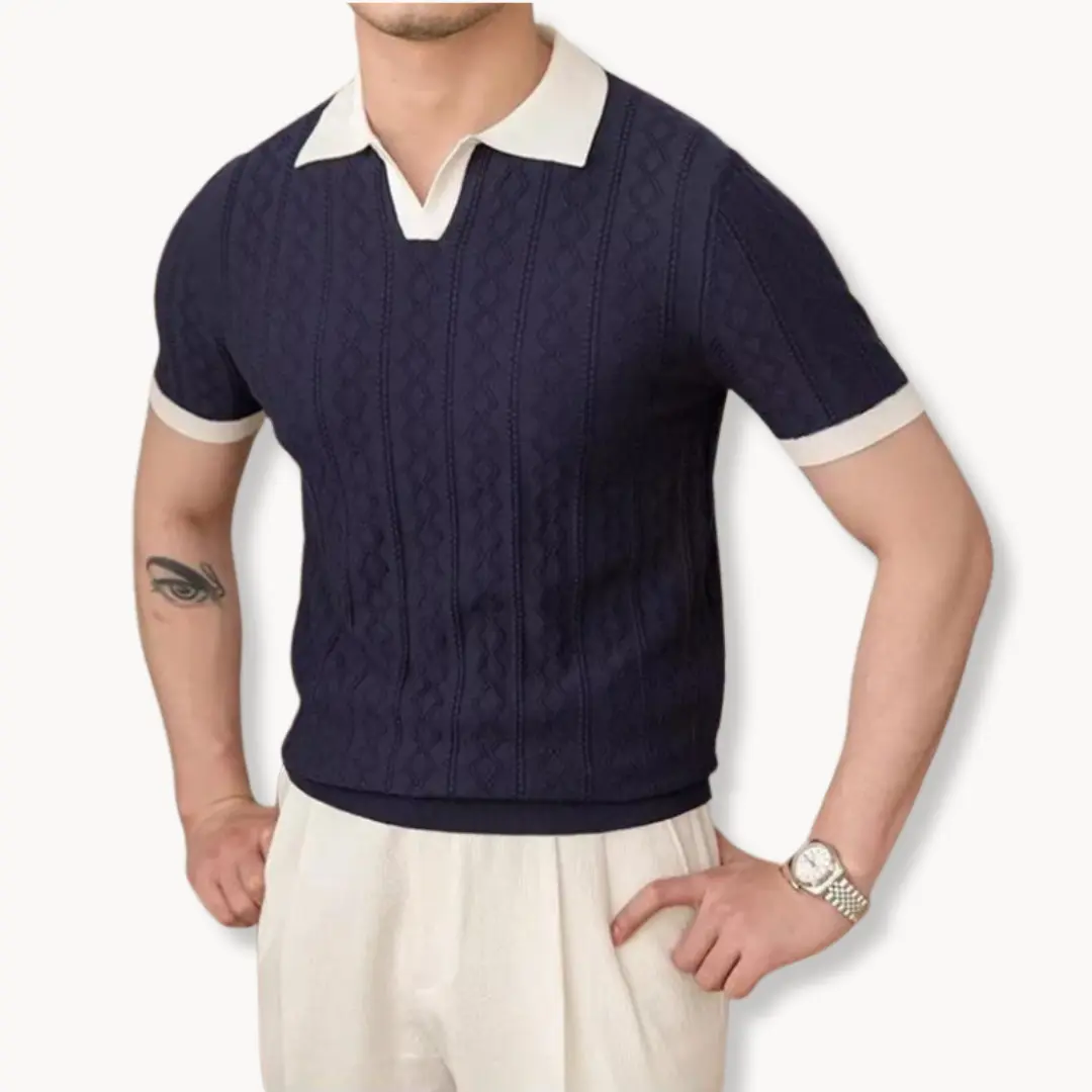 Dietrich Collared Polo - Polo Shirt CASA LARO