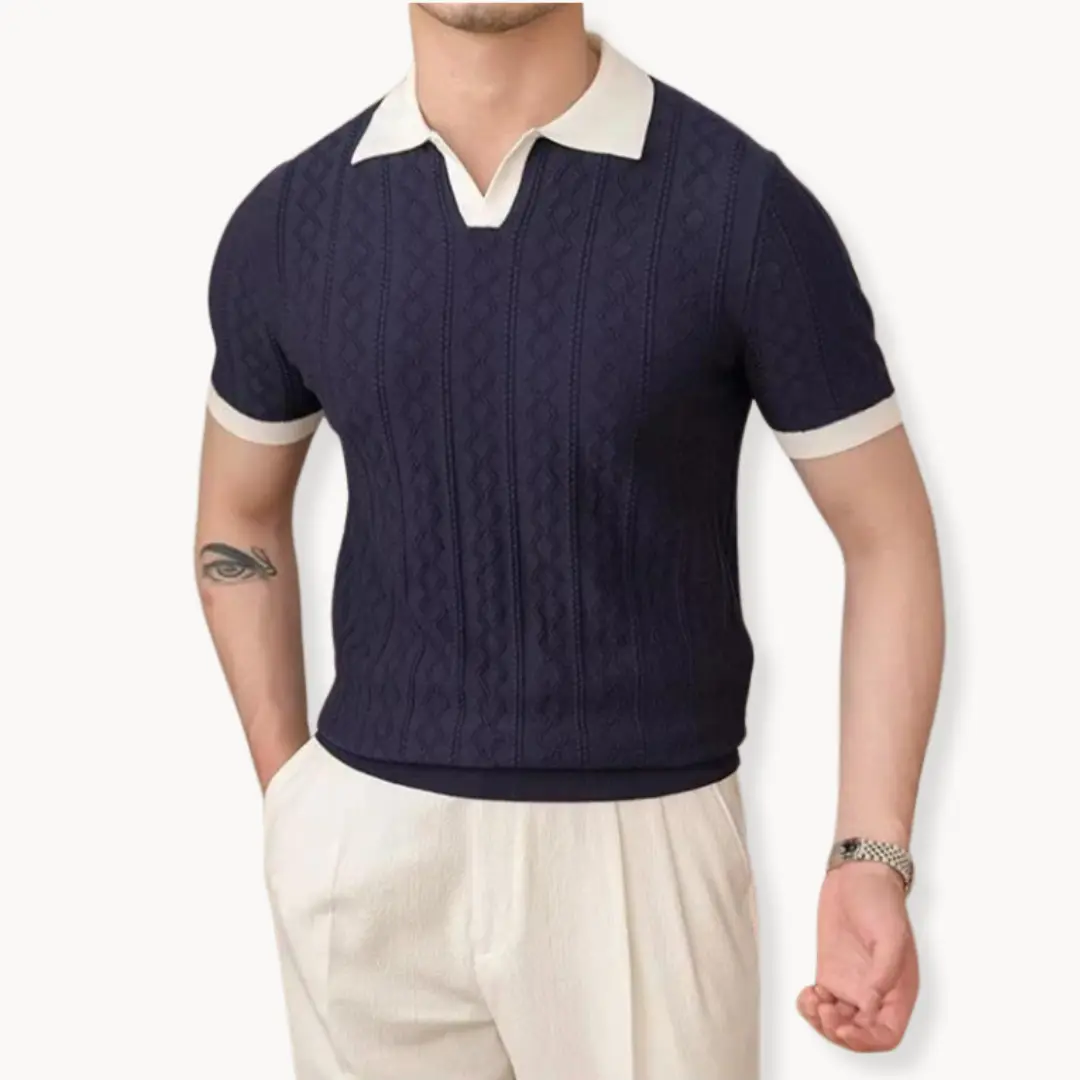 Dietrich Collared Polo - Polo Shirt CASA LARO