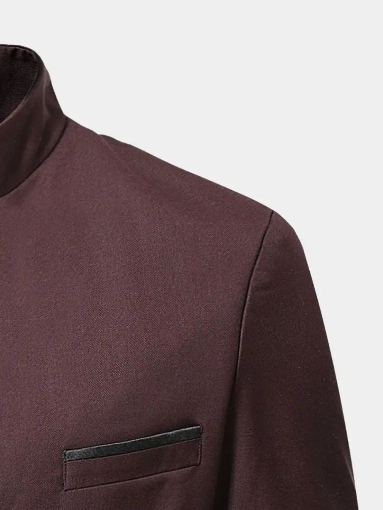 Elegant Collar Jacket - Casa  Laro CASA LARO