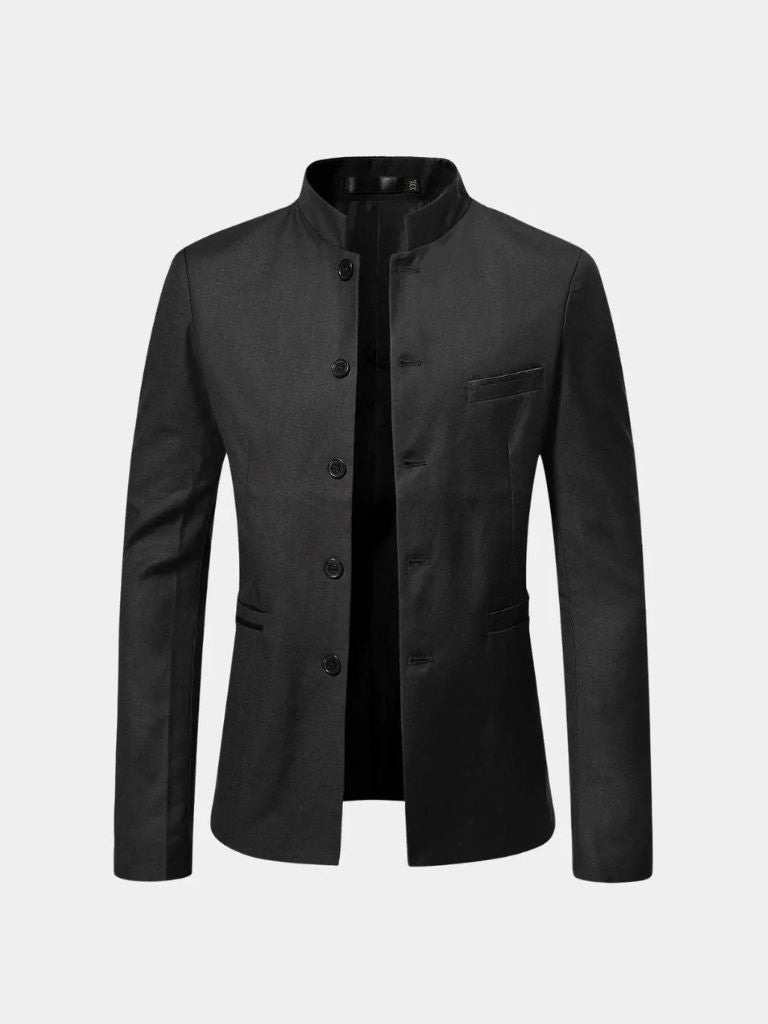 Elegant Collar Jacket - Casa  Laro CASA LARO