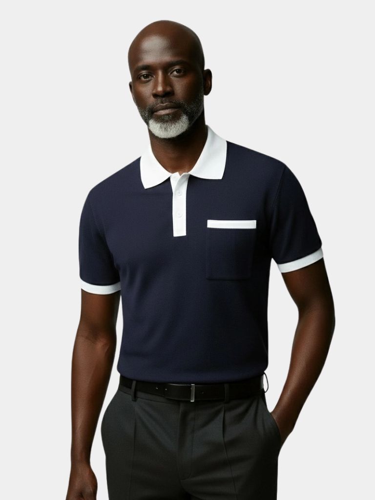 Elegant Golf Polo Shirt - Casa  Laro CASA LARO