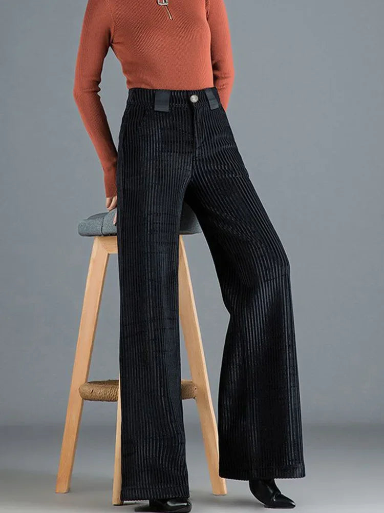 Elegant Velvet - Trousers CASA LARO
