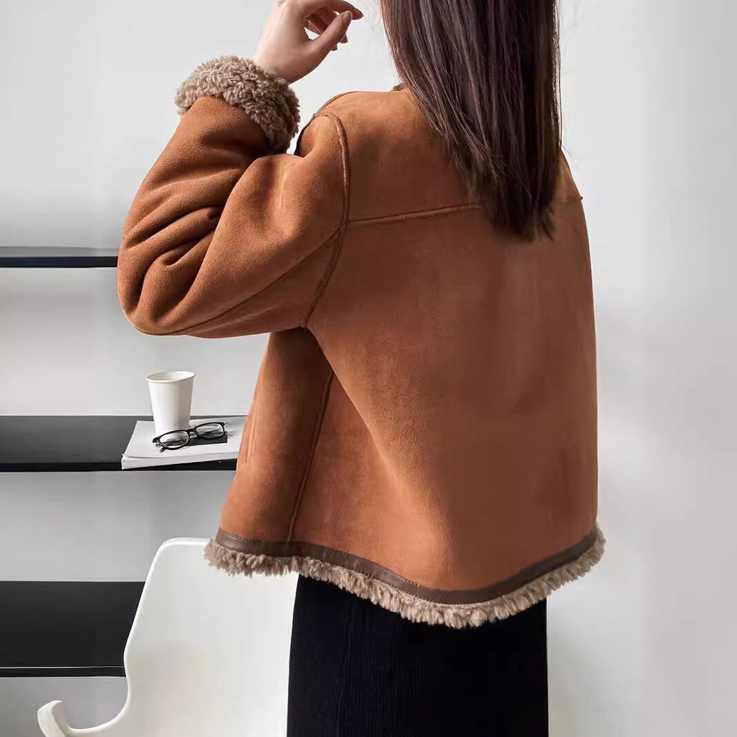 Emilia Faux Sherpa Oversized - Coat