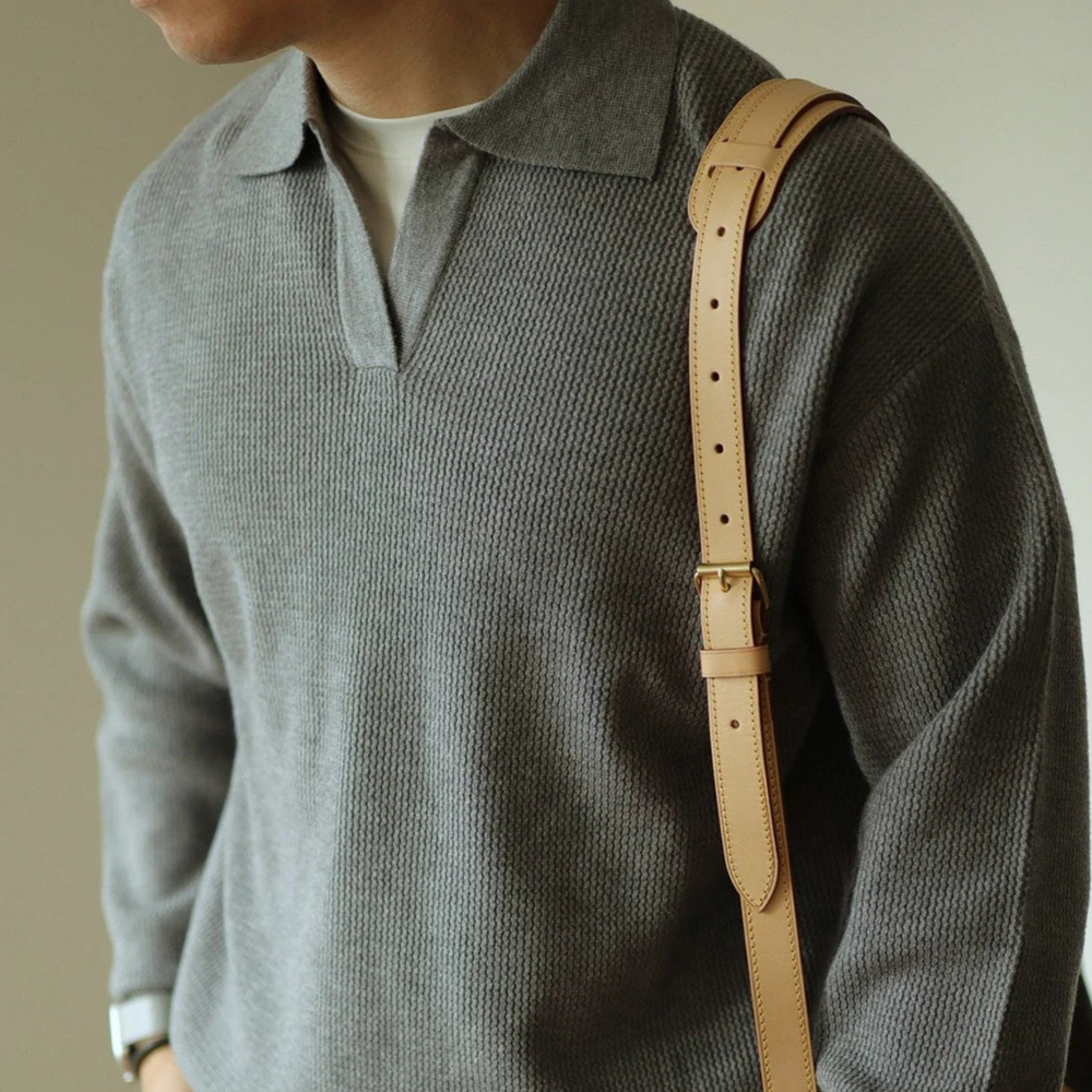 Ellison - Knit Polo Shirt CASA LARO MEN