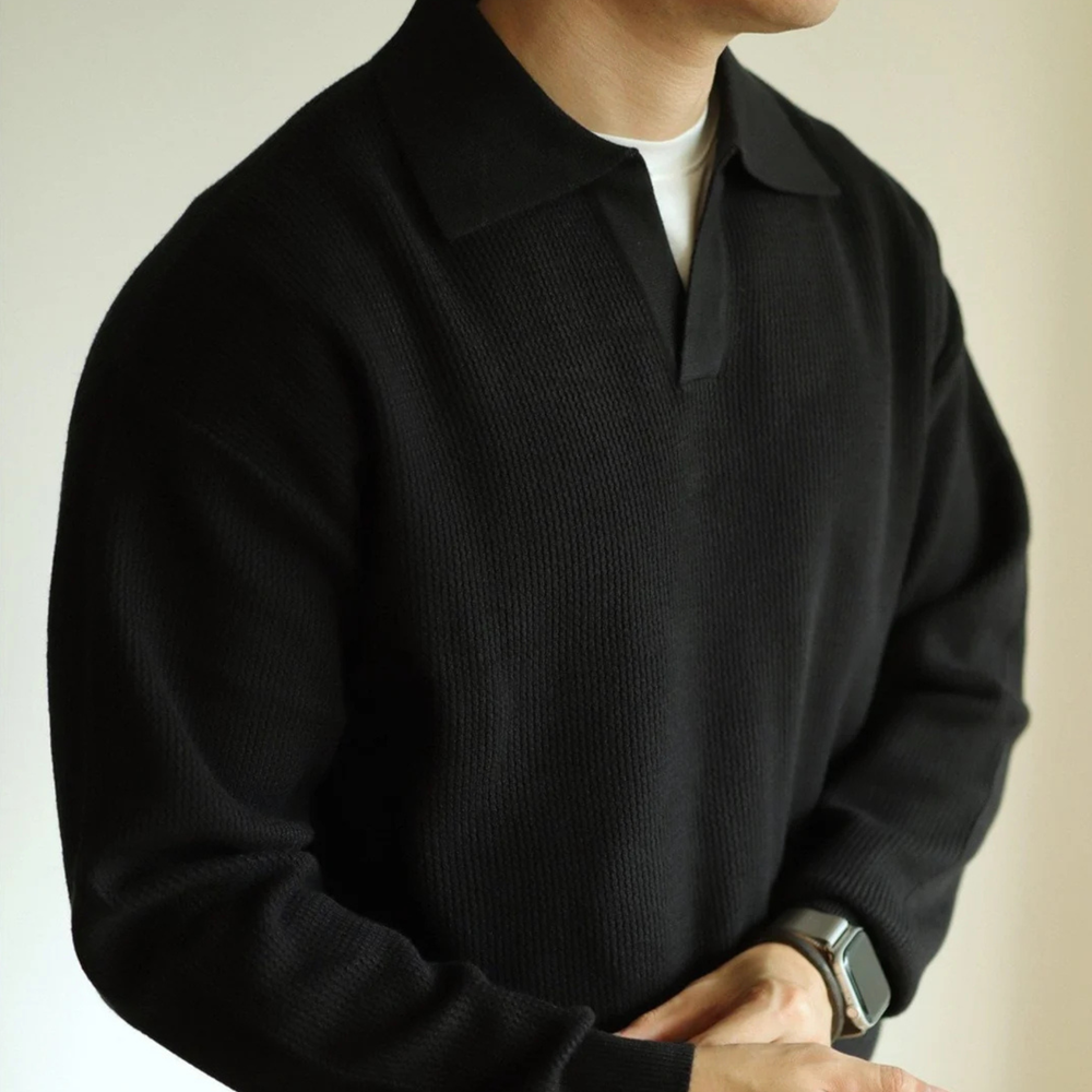 Ellison - Knit Polo Shirt CASA LARO MEN