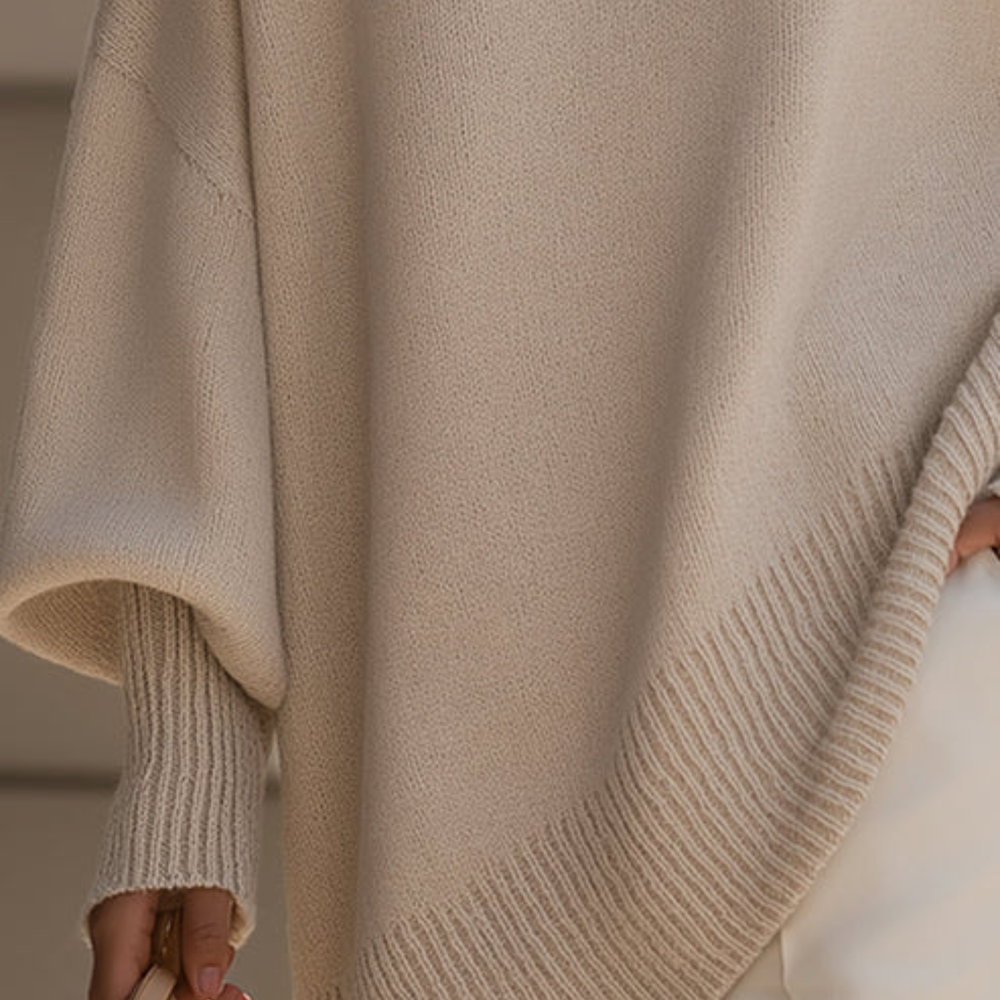 Elouise - Oversized Poncho CASA LARO WOMEN