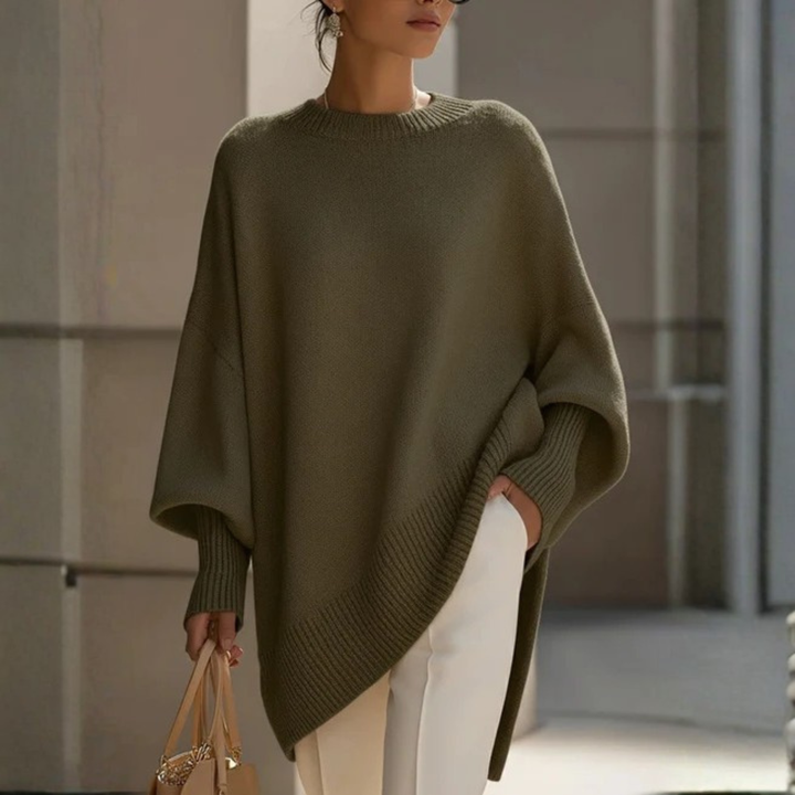 Elouise - Oversized Poncho CASA LARO WOMEN