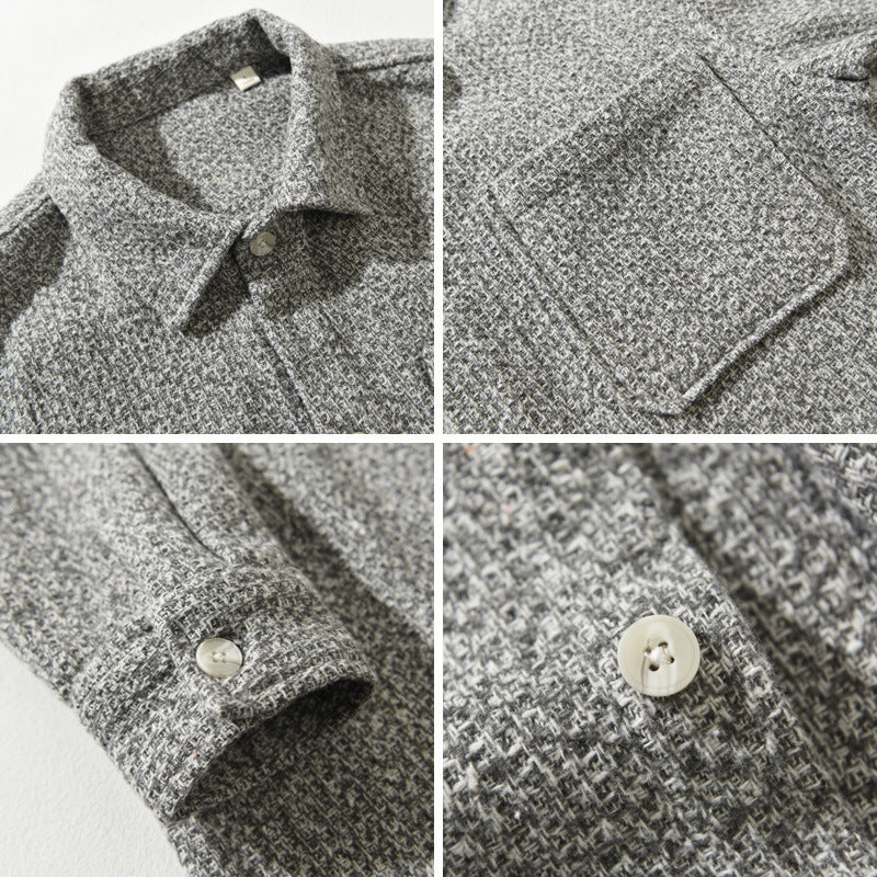 Emerson Tweed Button-Up - Shirt CASA LARO MEN