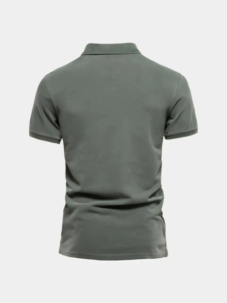 Essential Cotton Polo Shirt - Casa  Laro CASA LARO