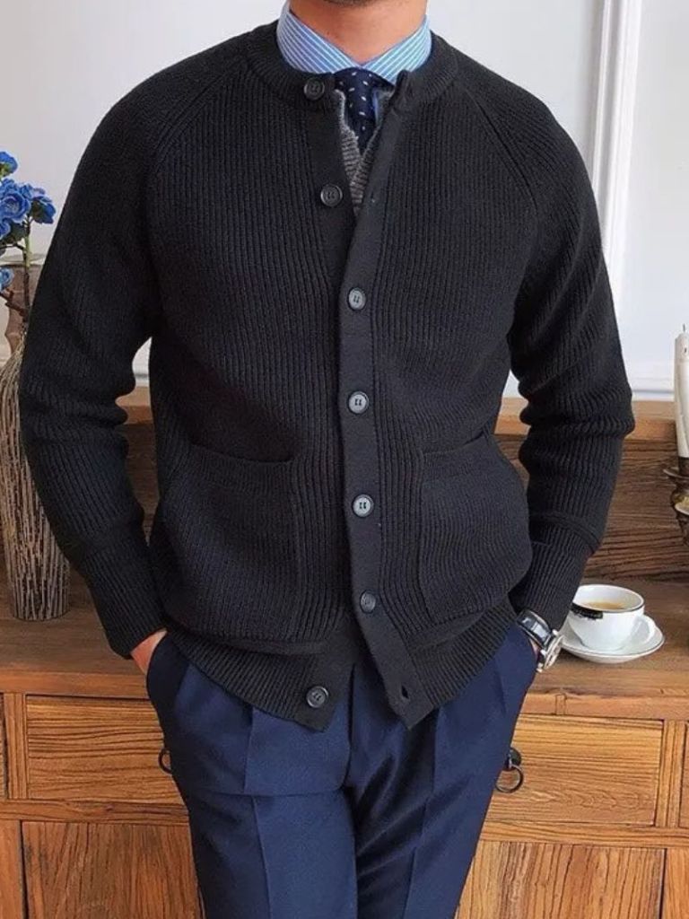 Essential Knit Cardigan - Casa  Laro CASA LARO
