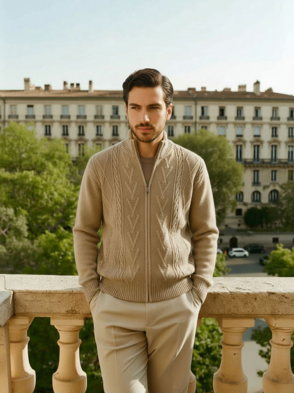 Essential Old Money Knit Sweater - Casa  Laro CASA LARO