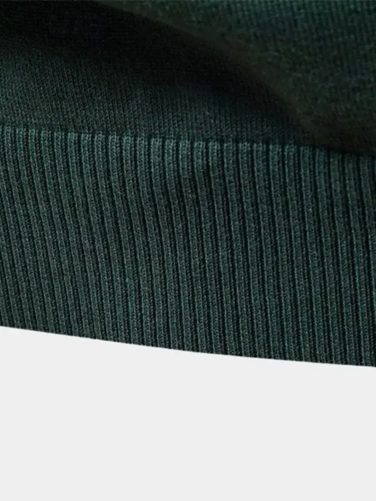 Essential Quarter-Zip Jumper Sweater - Casa  Laro CASA LARO