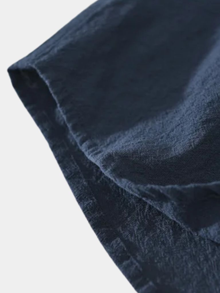 Essential Short Sleeve Linen Shirt - Casa  Laro CASA LARO