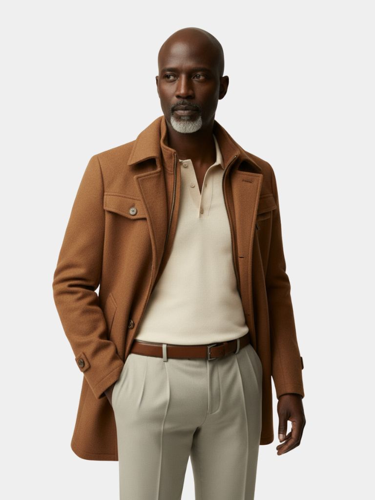 Essential Wool Blend Coat - Casa  Laro CASA LARO