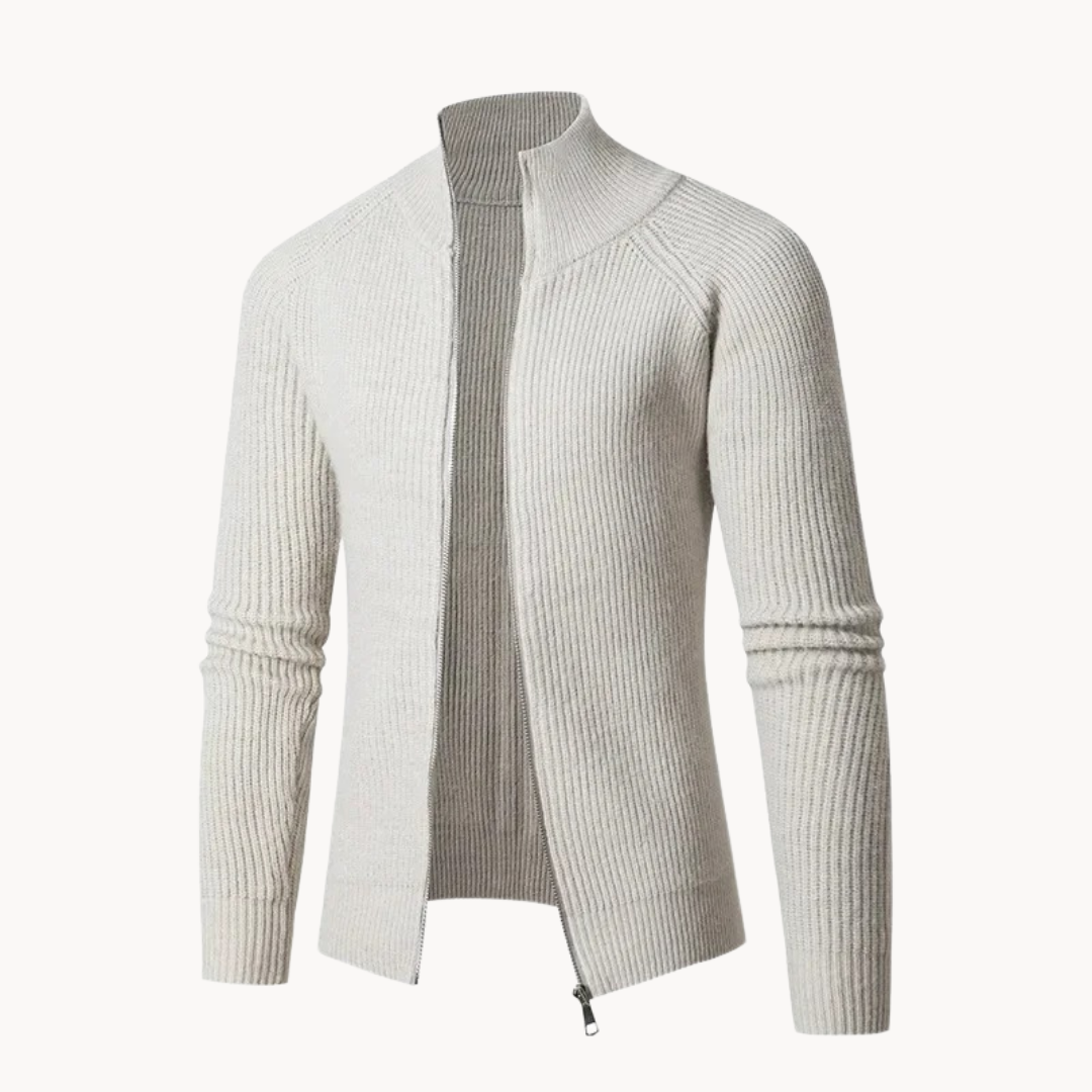 Everyday Zip Front Knit - Sweater CASA LARO MEN