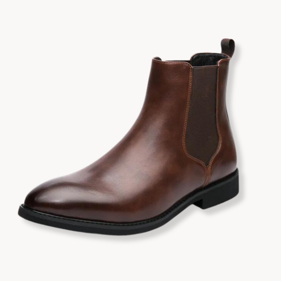 Leather Chelsea Mid-Calf - Boot