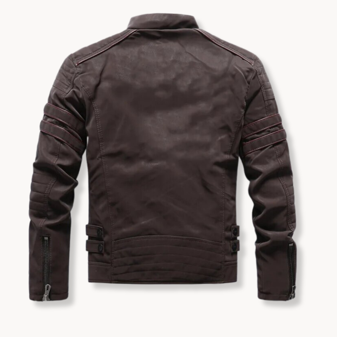 Premium Leather Biker - Jacket