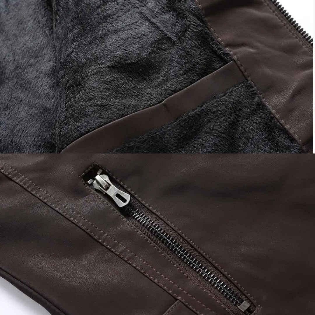 Premium Leather Biker - Jacket