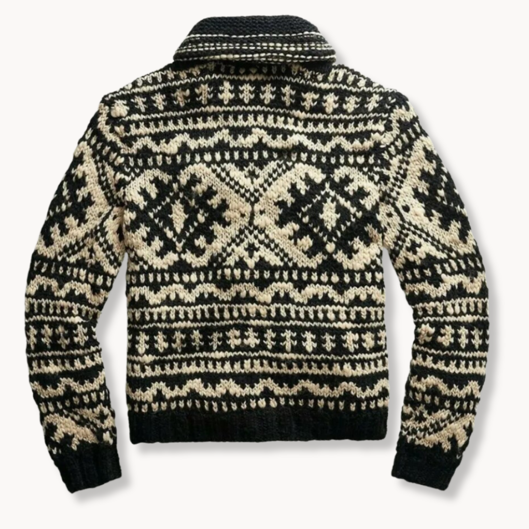 Warm Zip-Up Knit - Sweater