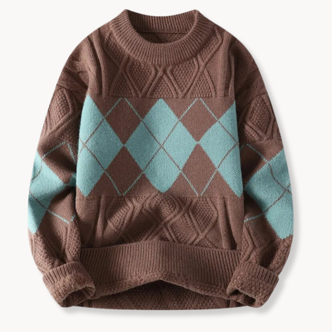 Geometric Knit - Sweater