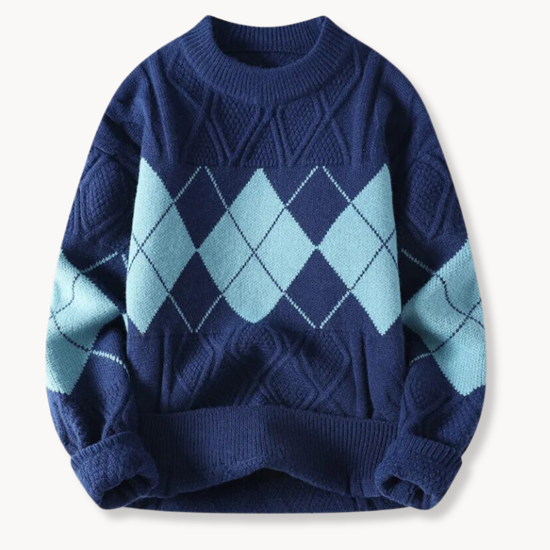 Geometric Knit - Sweater