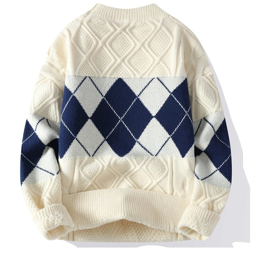 Geometric Knit - Sweater