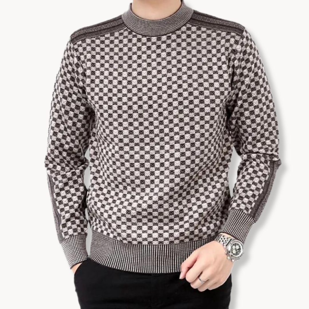 Patterned Knit - Sweater