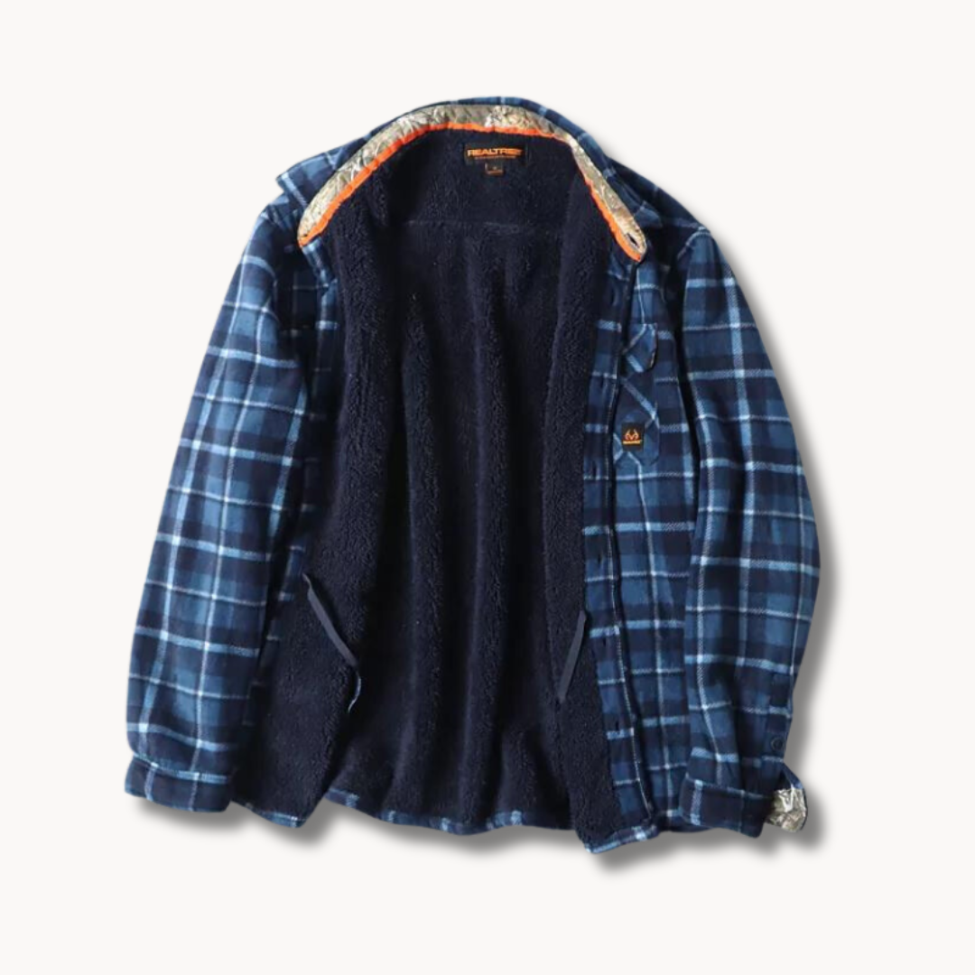 Brown Sherpa Lined - Jacket
