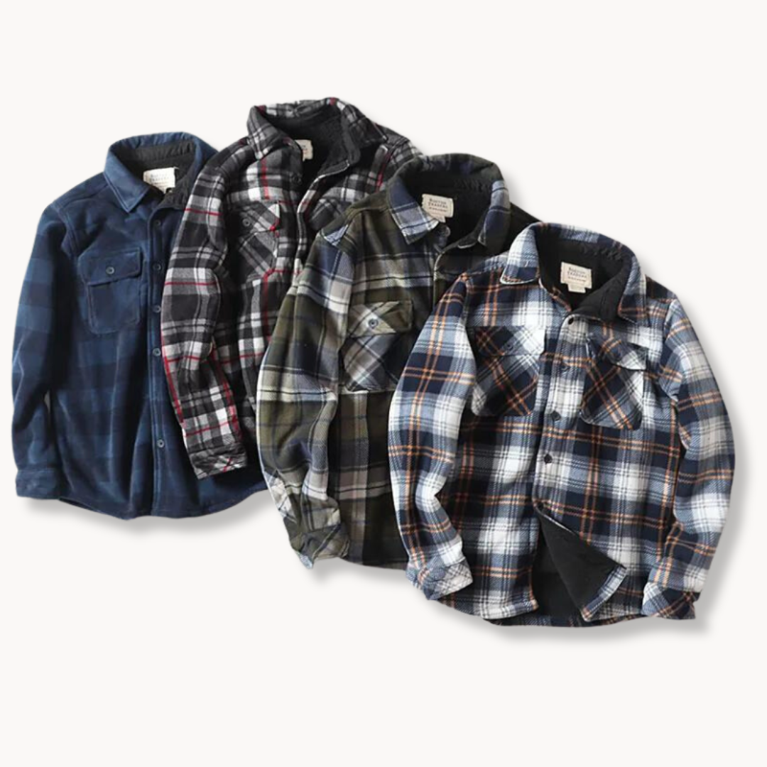 Brown Sherpa Lined - Jacket