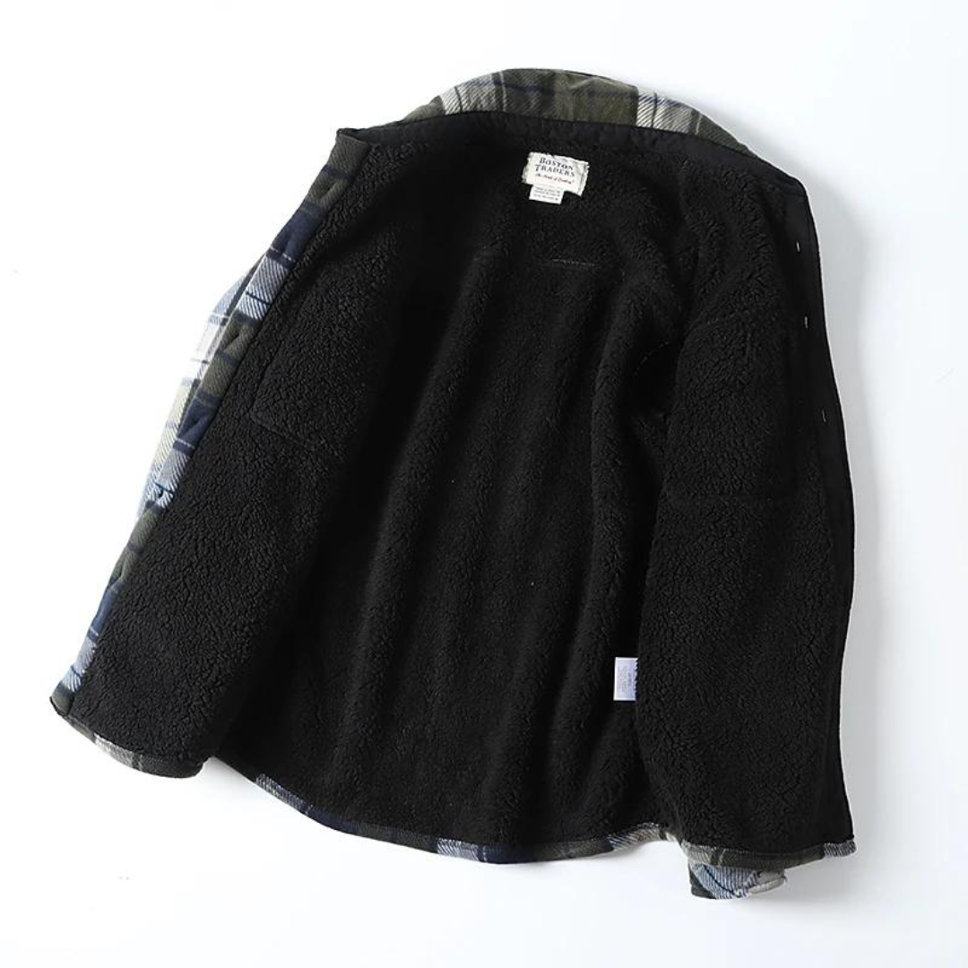Brown Sherpa Lined - Jacket