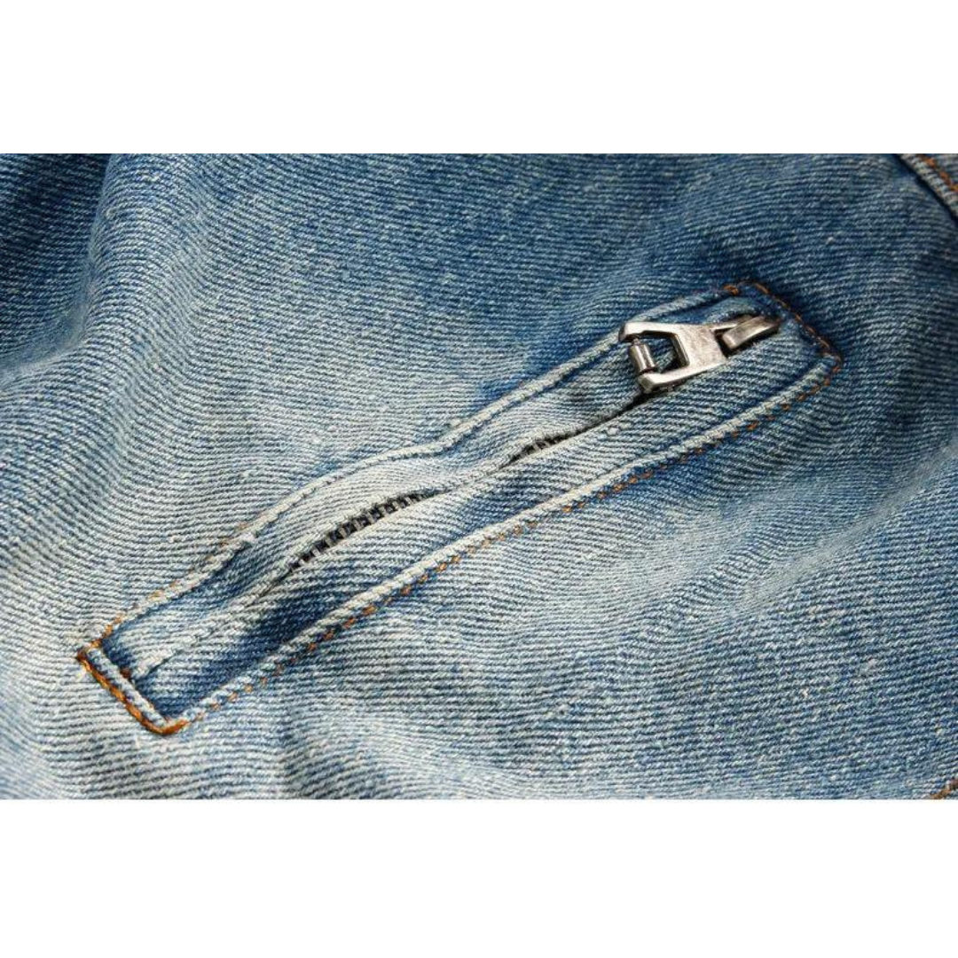 Sherpa-Lined Denim - Jacket