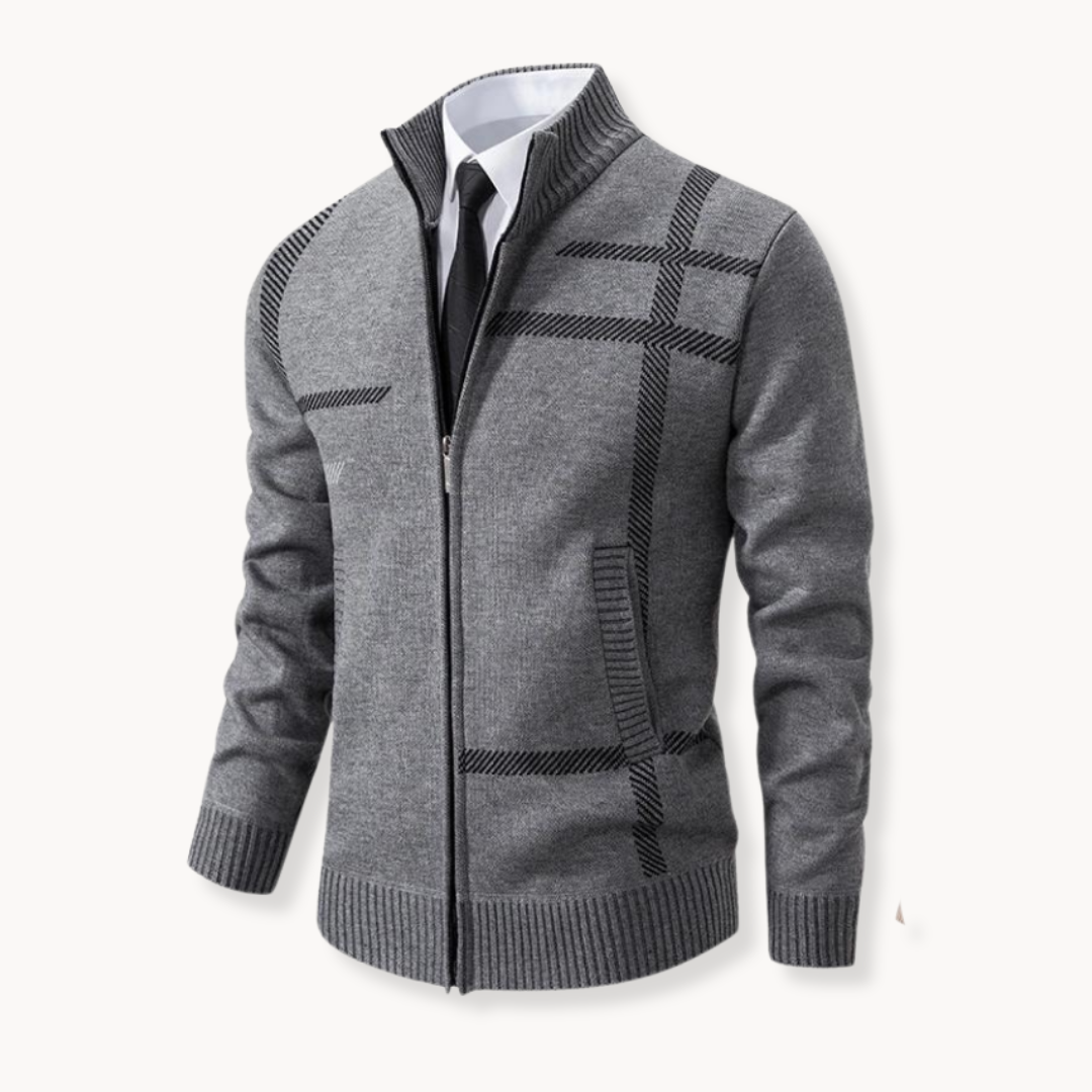 Full-Zip Knit - Sweater