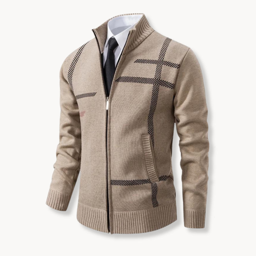 Full-Zip Knit - Sweater