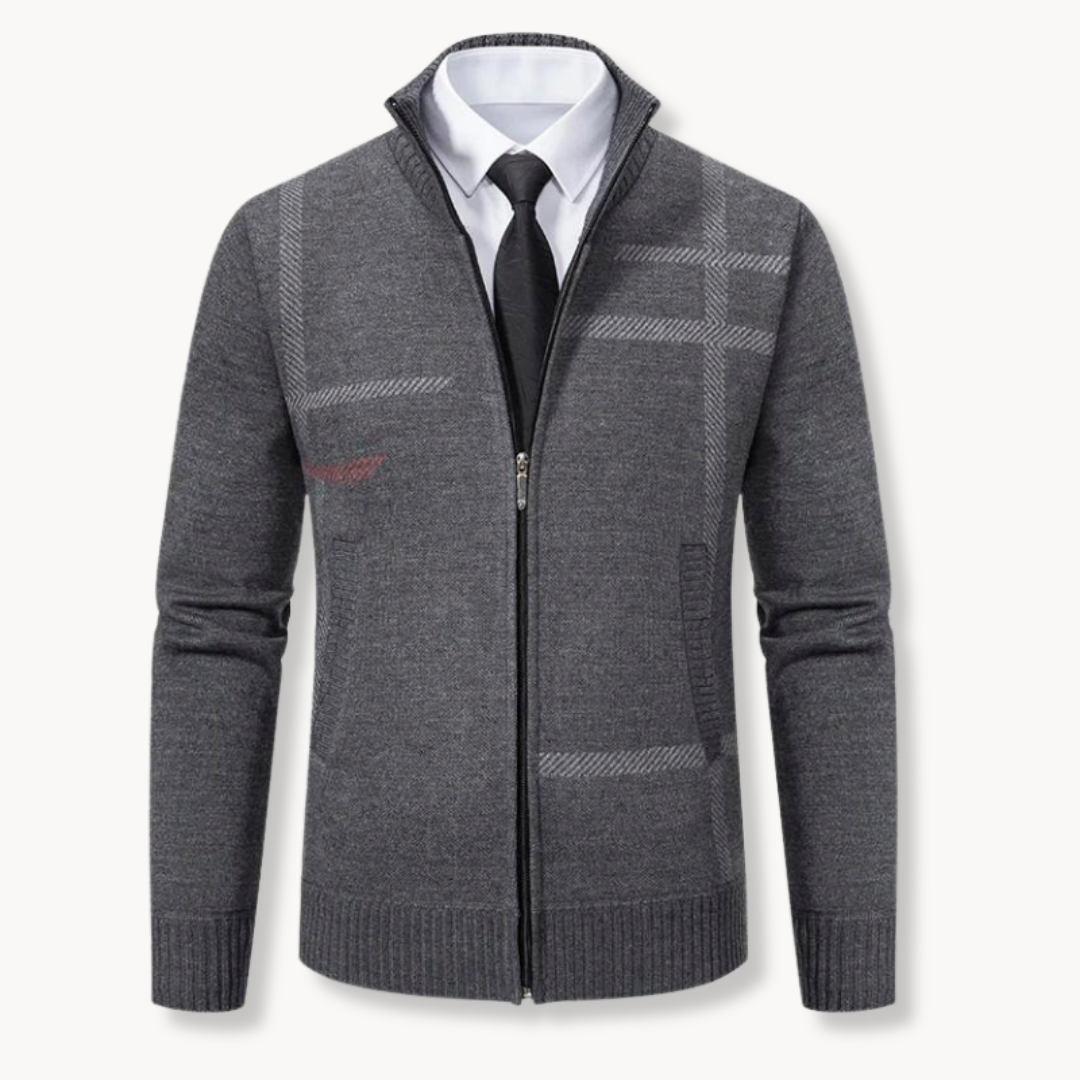 Full-Zip Knit - Sweater