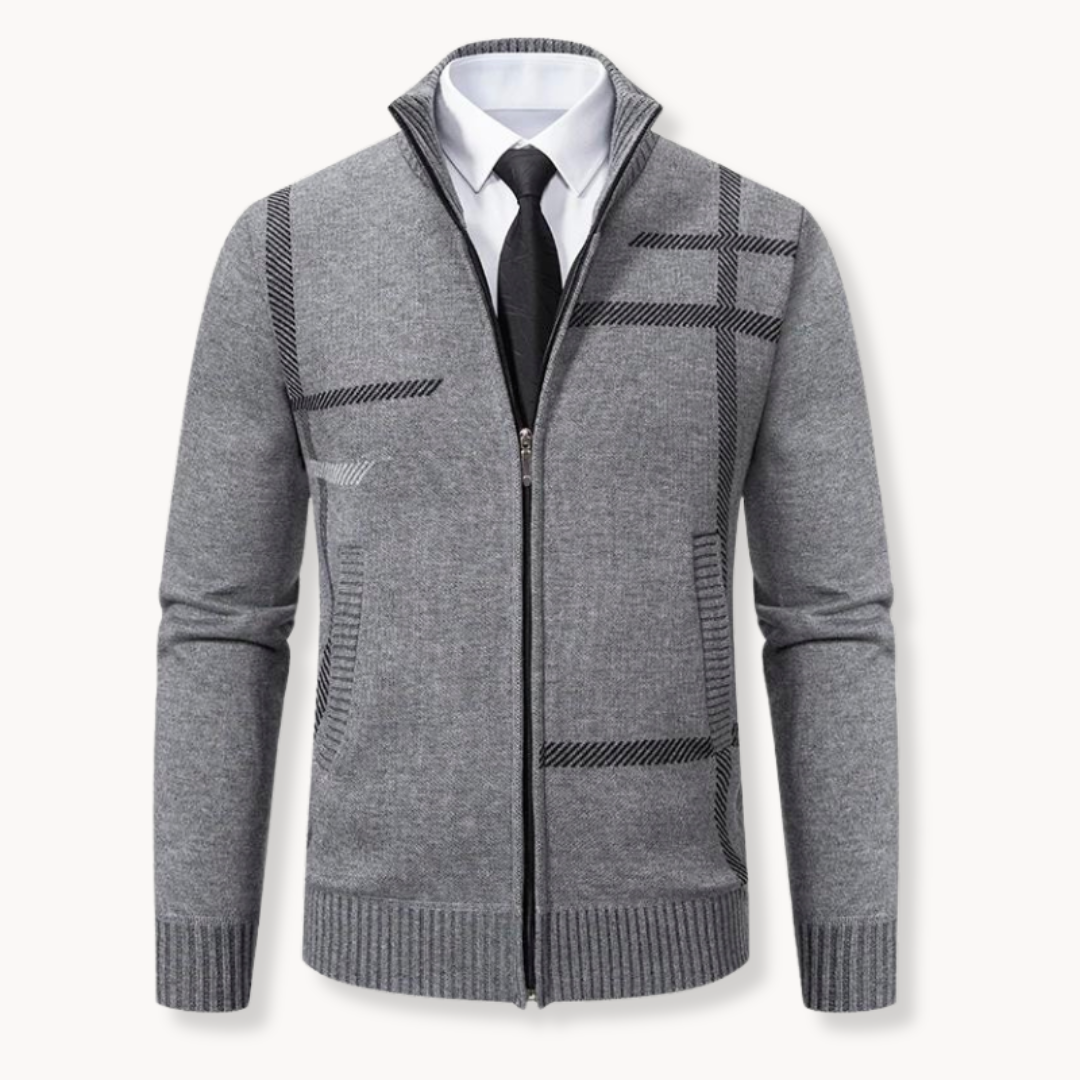 Full-Zip Knit - Sweater