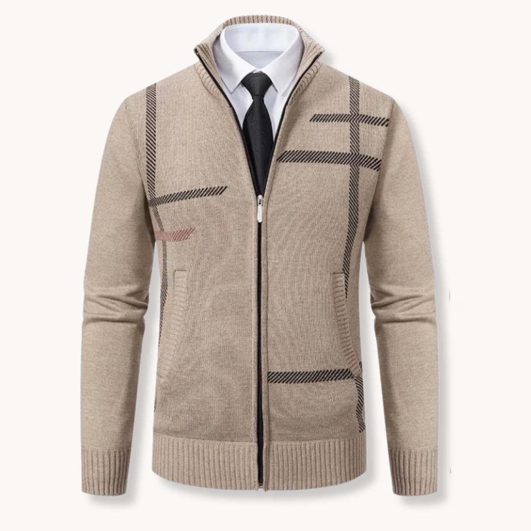 Full-Zip Knit - Sweater