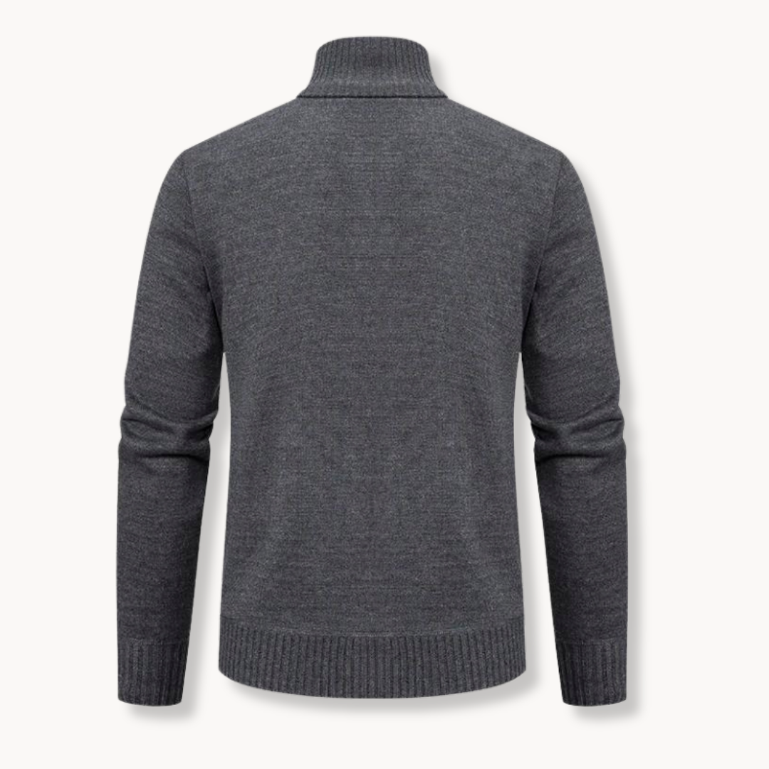 Full-Zip Knit - Sweater
