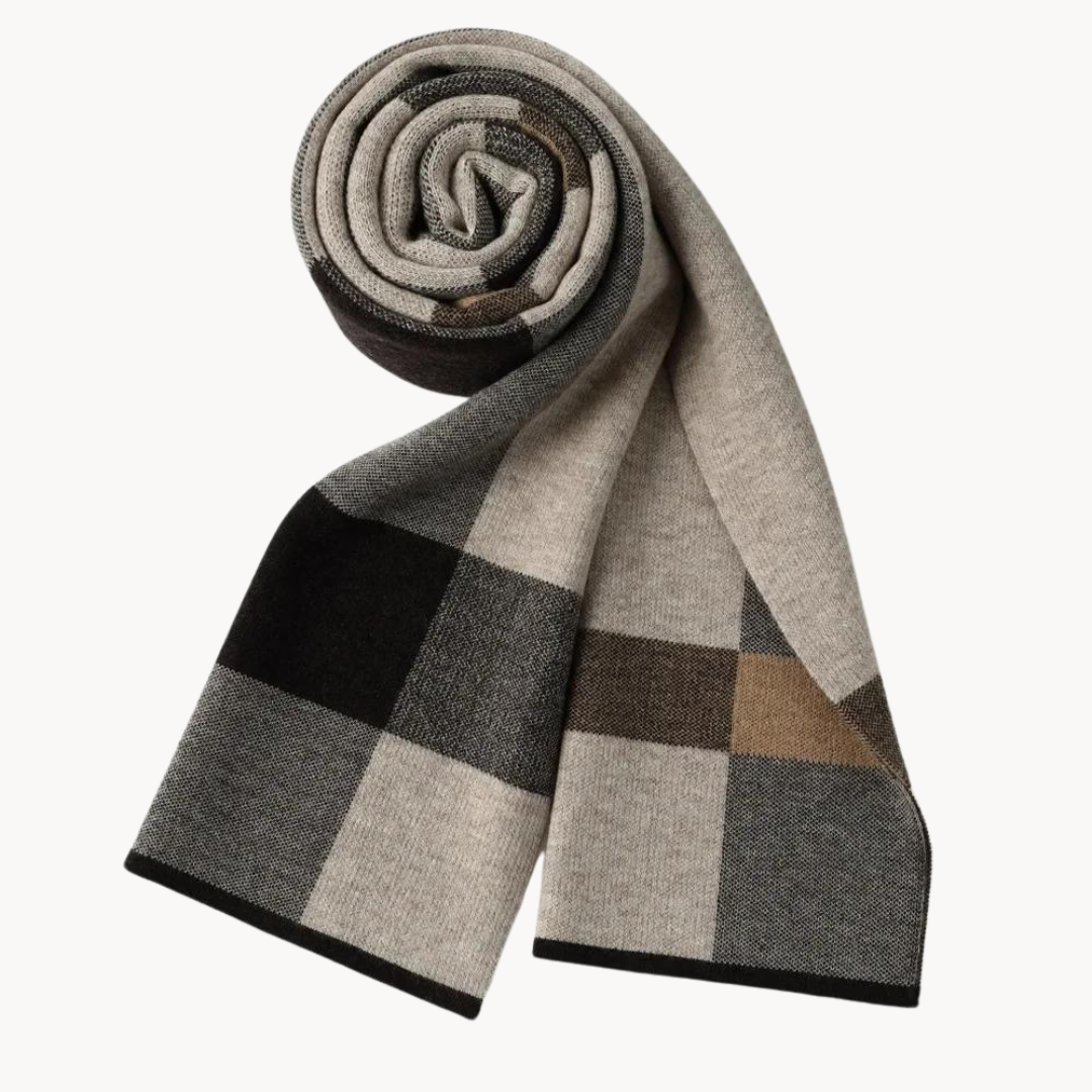 Fringed 100% Wool - Scarf
