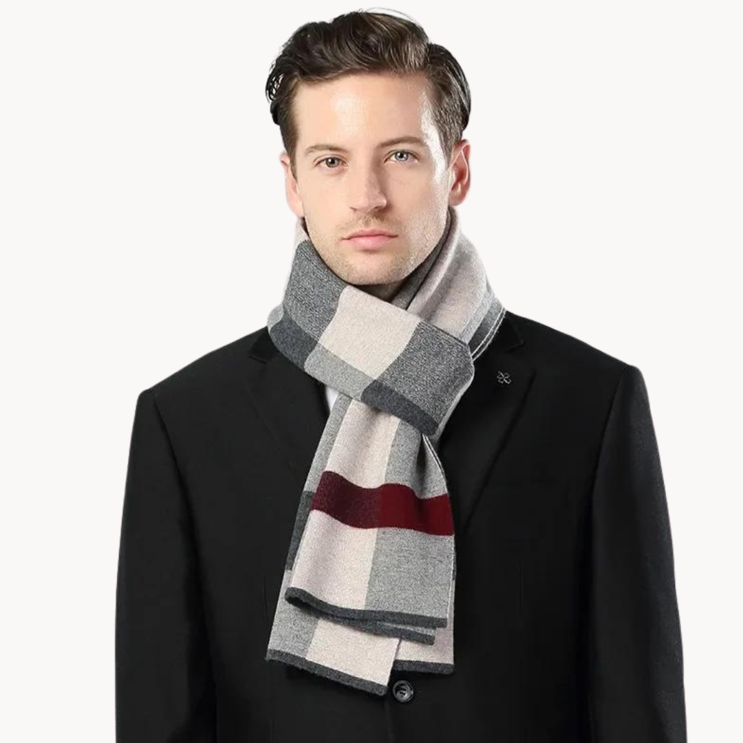 Fringed 100% Wool - Scarf