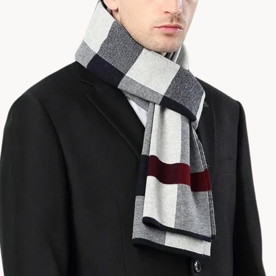 Fringed 100% Wool - Scarf