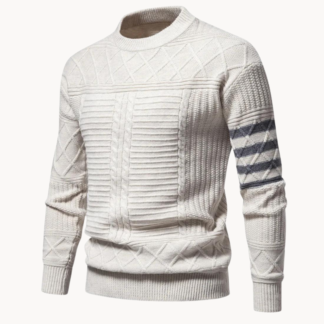 Cable Knit Crewneck - Sweater